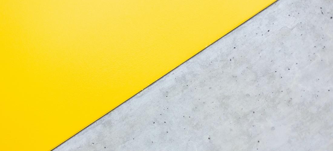 yellow and grey triangles